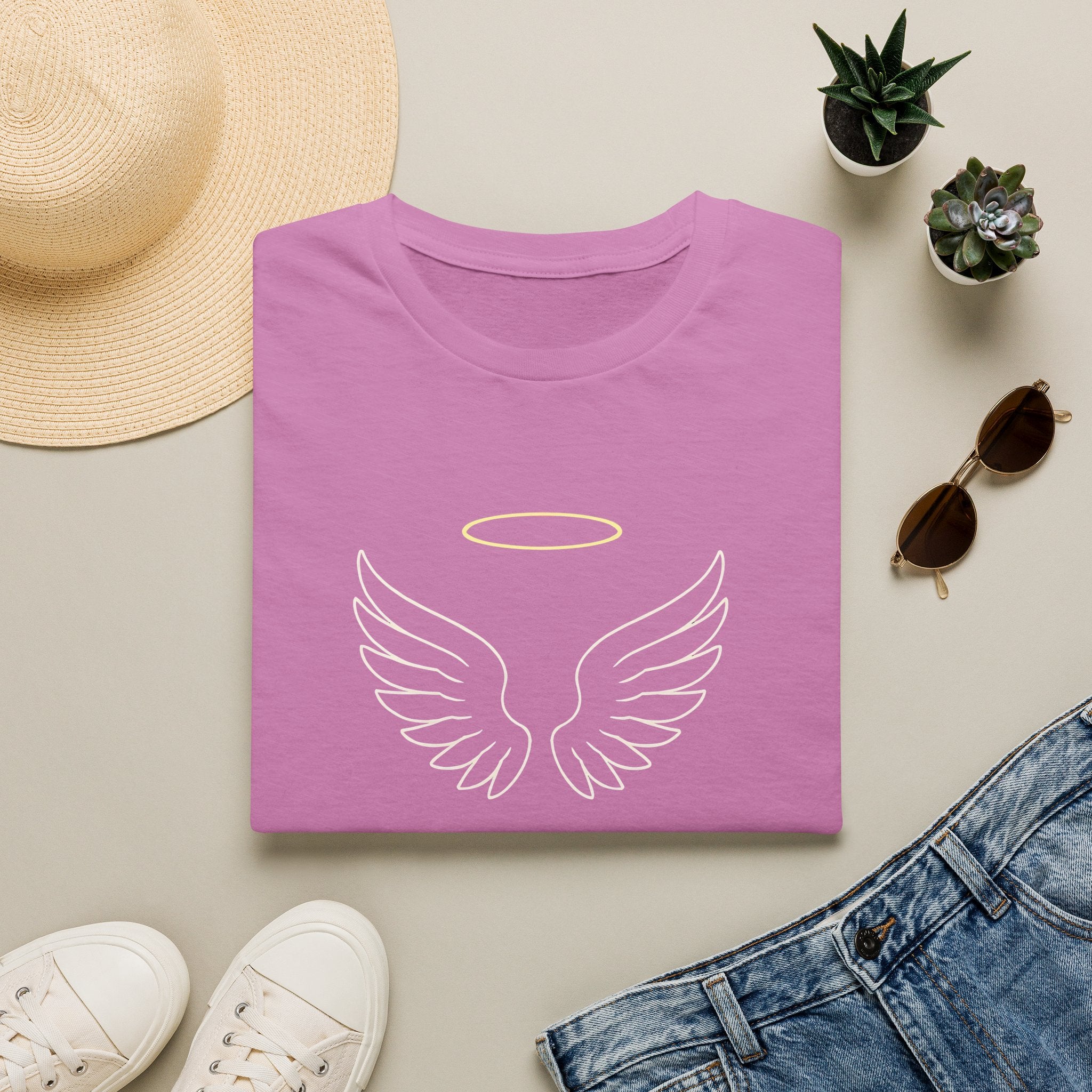 Angel Wings Halo T-Shirt