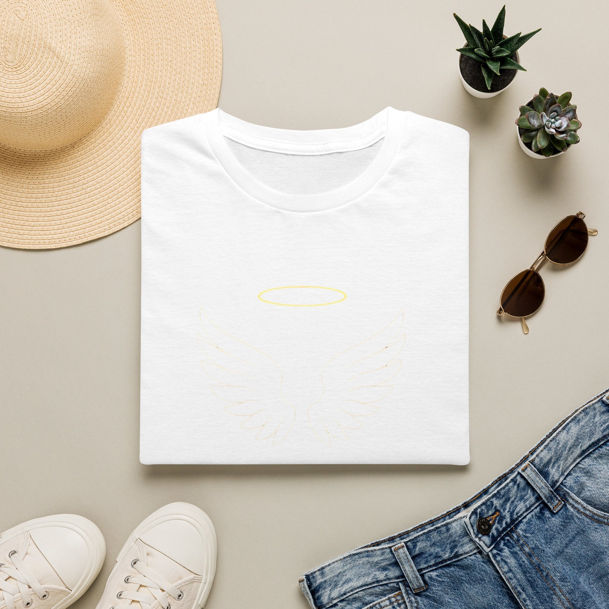 Angel Wings Halo T-Shirt